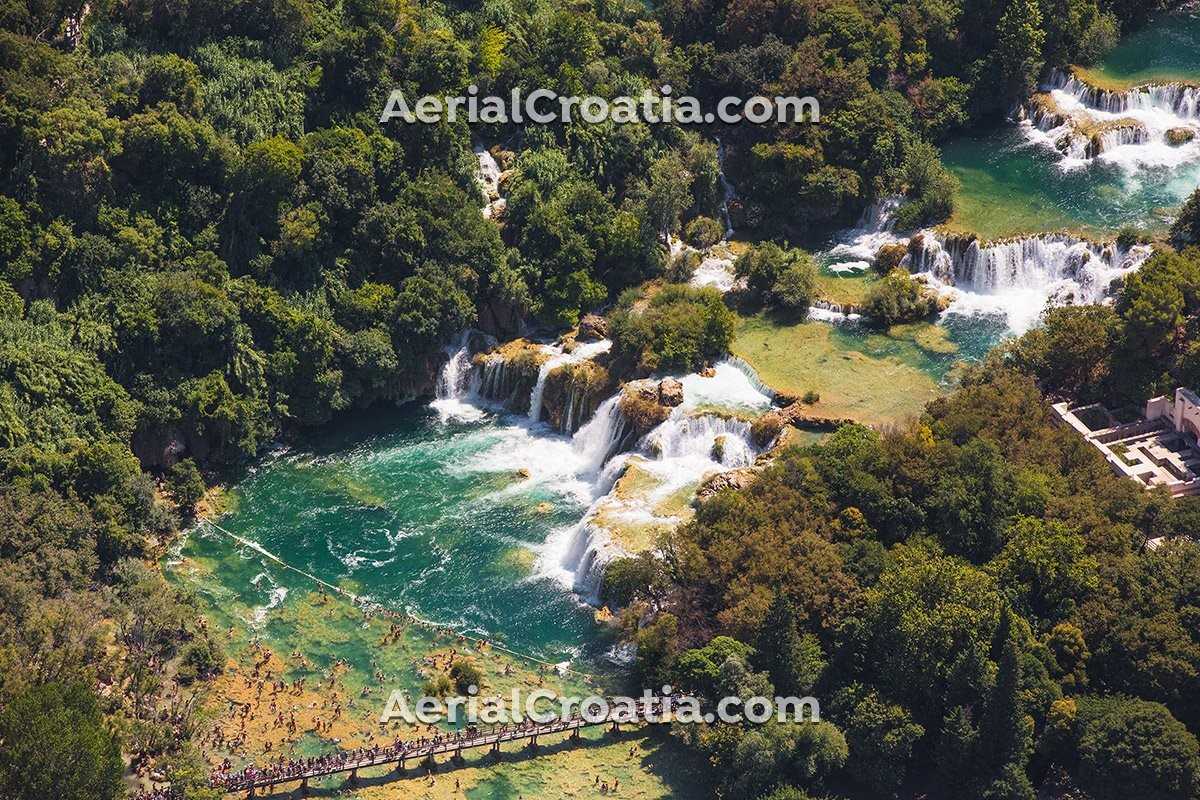 Letecké fotky Krka