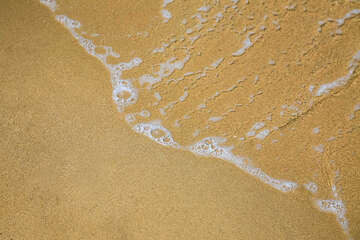 Povljana - písečná pláž poblíž domu Bendžo, ostrov Pag, Chorvatsko