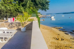 Apartmány Esperanza - písečná pláž u domu, Tkon, ostrov Pašman, Chorvatsko