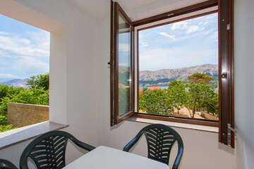 A2 - apartmány Badem, Baška, ostrov Krk, Chorvatsko