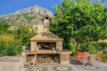 Apartmány Nikola - gril u domu, Gradac, Makarská riviéra, Chorvatsko