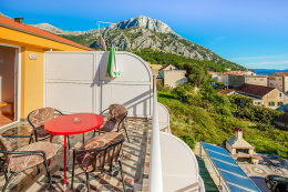 P-2B - apartmány Nikola, Gradac, Chorvatsko