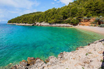 Apartmány Oaza I - třetí pláž, jižní zátoka ostrova Hvar, Chorvatsko