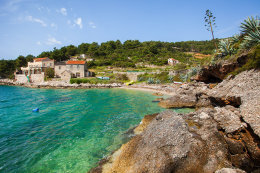 Apartmány Oaza I, jižní zátoka ostrova Hvar, Chorvatsko