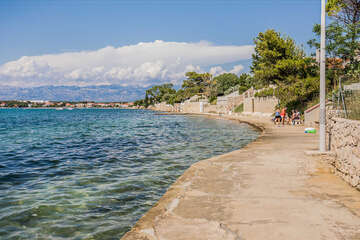 Apartmány Beko - betonová mola 100 m od domu, Vrsi, Zadarská riviéra, Chorvatsko