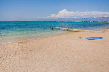 Apartmány Beko - oblázková pláž u hotelu, Vrsi, Zadarská riviéra, Chorvatsko