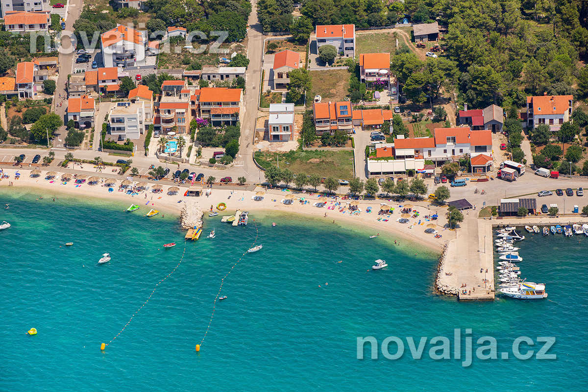Letecké fotky Vrsi, Zadarská riviéra
