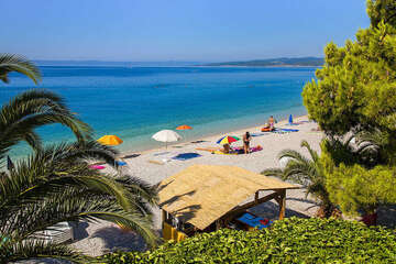 Promajna - pláže, Makarská riviéra, Chorvatsko