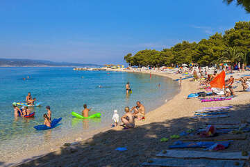 Promajna - pláže, Makarská riviéra, Chorvatsko