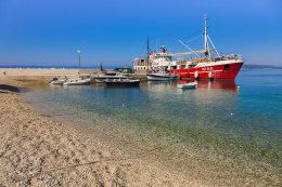 Promajna - pláže, Makarská riviéra, Chorvatsko