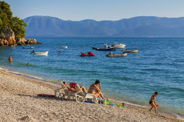 Promajna - pláže, Makarská riviéra, Chorvatsko