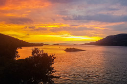 Apartmány Ante - večerní atmosféra, Korčula, ostrov Korčula, Chorvatsko