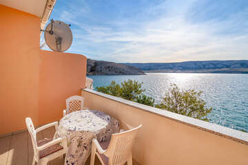 A7 - apartmány Ljubo, Metajna, ostrov Pag, Chorvatsko