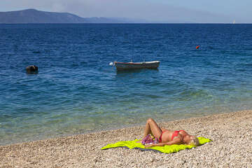 Apartmány Kana II - oblázková pláž 110 m od domu, Živogošće - Mala Duba, Makarská riviéra, Chorvatsko