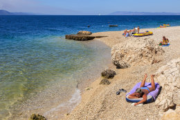 Apartmány Maro - oblázková pláž, Živogošće - Mala Duba, Makarská riviéra, Chorvatsko