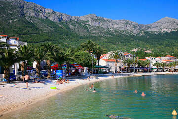 Apartmány Fenix - oblázková pláž, Gradac, Makarská riviéra, Chorvatsko