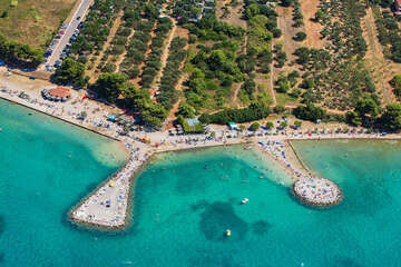 Mobilhome Adriana - lecký pohled na pláže, Sv. Filip i Jakov, Zadarská riviéra, Chorvatsko