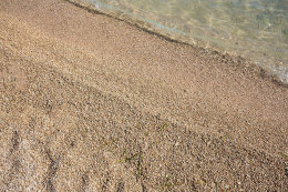 Mobilhome Adriana - detail pláže, Sv. Filip i Jakov, Zadarská riviéra, Chorvatsko