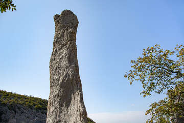 Přírodní park Učka - kaňon Vela Draga, Istrie, Chorvatsko