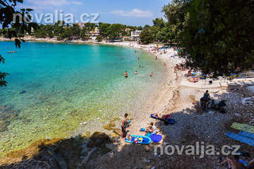 Resort Centinera *** - oblázková pláž, Pula-Banjole, poloostrov Istrie, Chorvatsko