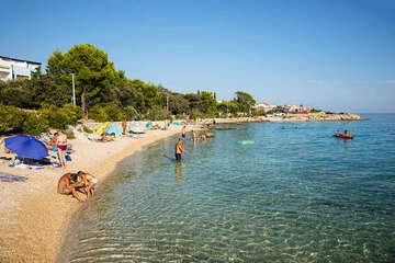 Apartmány Mandre 12 - oblázková pláž 170 m od domu, Mandre, ostrov Pag, Chorvatsko