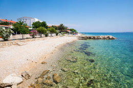 Apartmány Mandre 12 - oblázková pláž 170 m od domu, Mandre, ostrov Pag, Chorvatsko