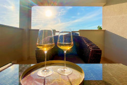 Apartmán Mikula - terasa z ložnice (1.poschodí), Povljana, ostrov Pag, Chorvatsko