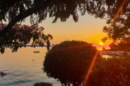 Apartmány Roza - západ slunce, Mandre, ostrov Pag, Chorvatsko