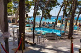 Pláže Vodice centrum, Vodice, Chorvatsko