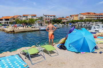 Pláže Srima, Vodice, Chorvatsko