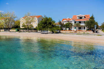 Pláže Srima pod domem Rita, Vodice, Chorvatsko