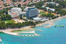 Pláže Vodice centrum - letecký pohled, Vodice, Chorvatsko