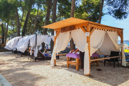 Pláže Vodice centrum, Vodice, Chorvatsko