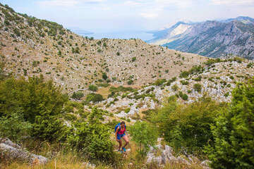 Výstup na Sv. Iliju 961 m n. m. , Gradac, Chorvatsko