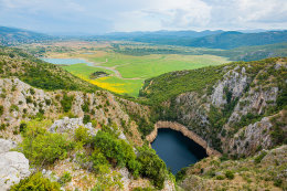 Prološko Blato - vyhlídka, Chorvatsko