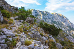 Výstup na Sv. Iliju 961 m n. m. , Gradac, Chorvatsko