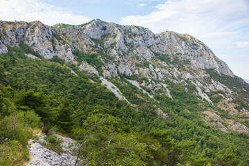 Výstup na Sv. Iliju 961 m n. m. , Gradac, Chorvatsko
