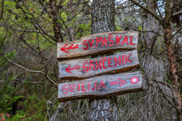 Výstup na Sv. Iliju 961 m n. m. , Gradac, Chorvatsko