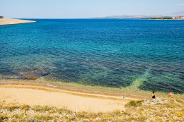 Apartmány Bendžo - písečná FKK pláž 300 m od domu , Povljana, ostrov Pag, Chorvatsko