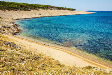 Apartmány Bendžo - písečná FKK pláž 300 m od domu , Povljana, ostrov Pag, Chorvatsko