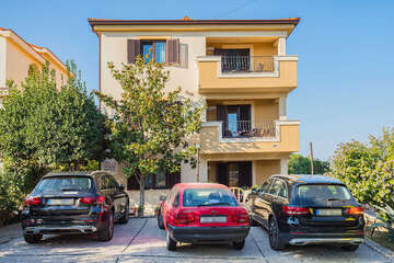 Casa del Sol - parkování, Sukošan, Zadarská riviéra, Chorvatsko