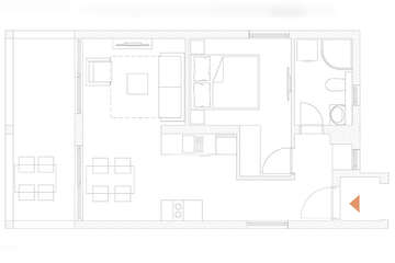 apartmán A8 - apartmány Jutrenka, Dingač-Borak, Pelješac, Chorvatsko