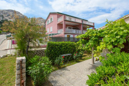 Apartmány Lit, Baška, ostrov Krk, Chorvatsko