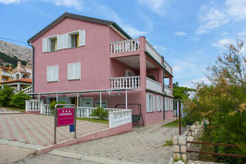 Apartmán Lit - parkoviště u domu, Baška, ostrov Krk, Chorvatsko