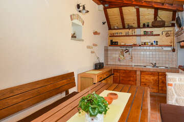 Apartmány Zela - domek s grilem a posezením, Omiš-Duće, Chorvatsko