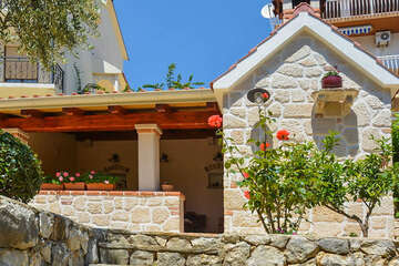 Apartmány Zela - domek s grilem a posezením, Omiš-Duće, Chorvatsko