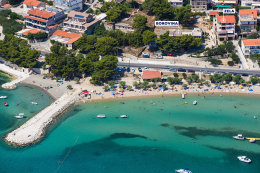 Apartmány Zela - letecký pohled, Omiš-Duće, Chorvatsko