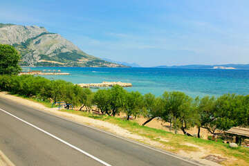 Apartmány Zela - písečná pláž, Omiš-Duće, Chorvatsko