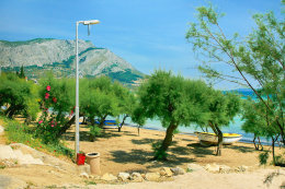 Apartmány Zela - písečná pláž, Omiš-Duće, Chorvatsko