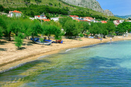 Apartmány Zela - písečná pláž, Omiš-Duće, Chorvatsko